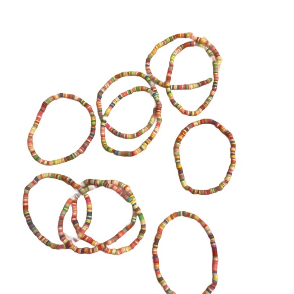 Colorful stackable bracelets - Picture 2 of 2